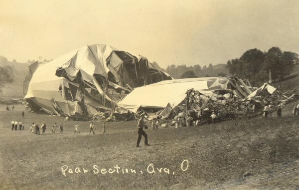 Wreck of the Shenandoah Airship